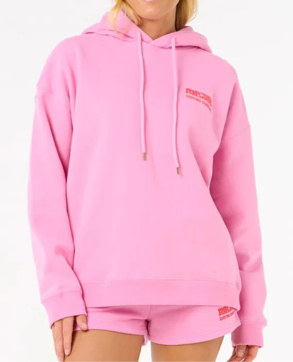 Ripcurl surf puff heritage hood- Pink