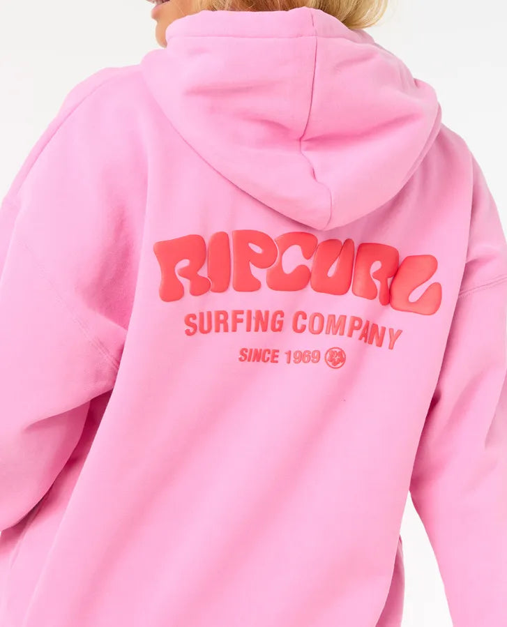 Ripcurl surf puff heritage hood- Pink