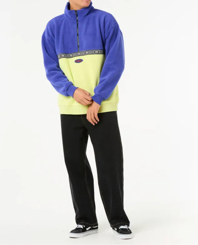 Ripcurl raw energy quarter zip polar