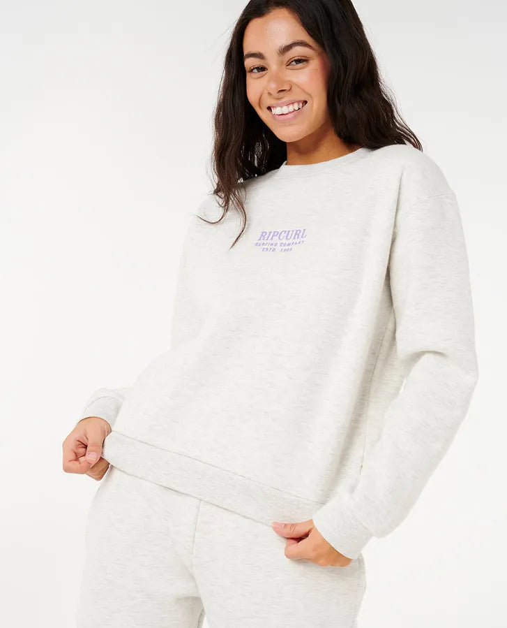 Ripcurl Surf Staple Relaxed Crew-Sports Marle