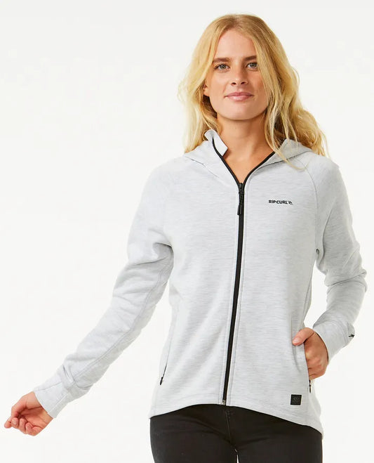 Ripcurl anti-series zip up- Light Grey