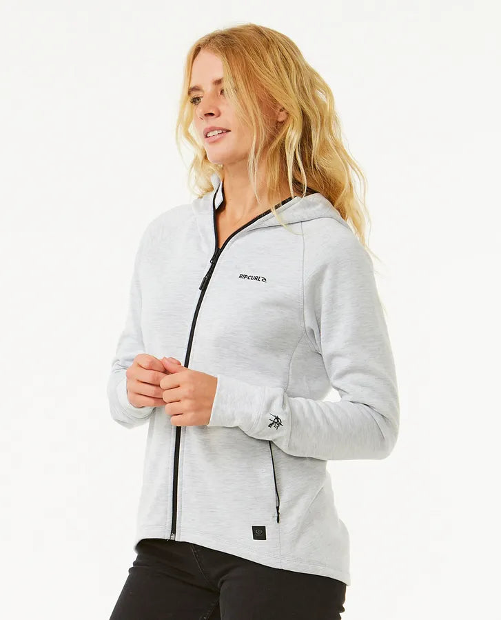 Ripcurl anti-series zip up- Light Grey