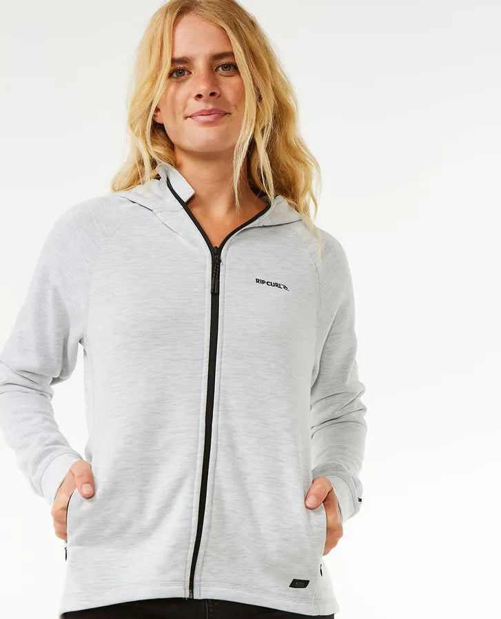 Ripcurl anti-series zip up- Light Grey