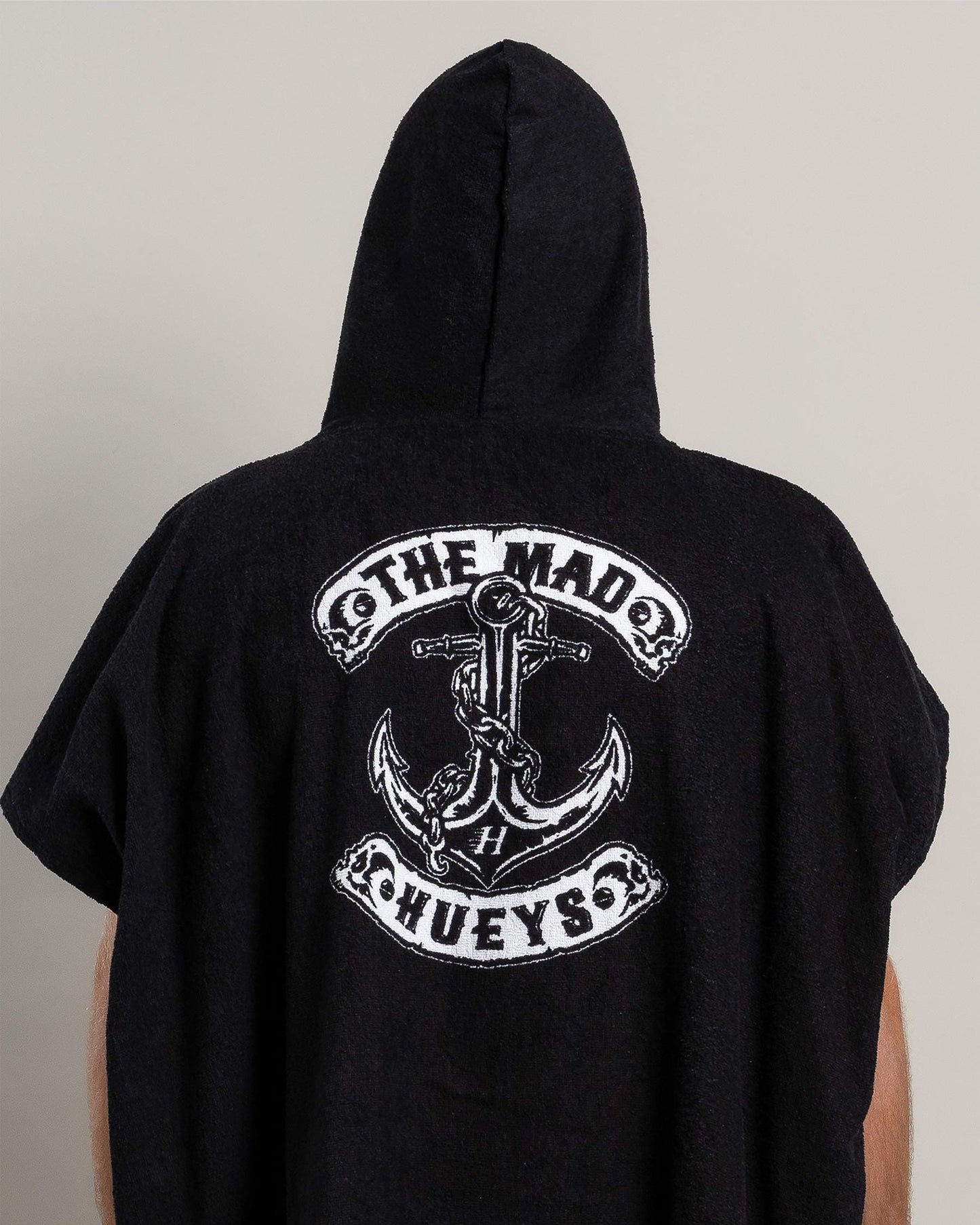 The Mad Hueys hooded beach towel