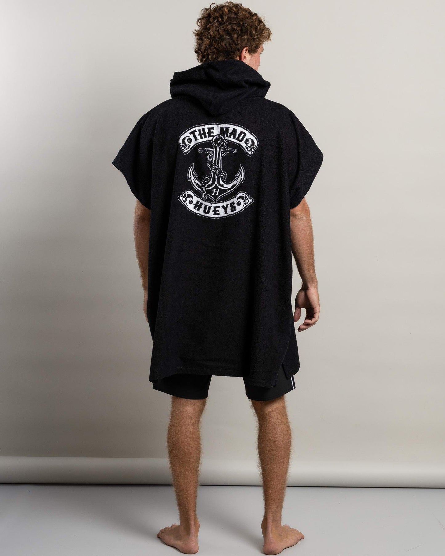 The Mad Hueys hooded beach towel