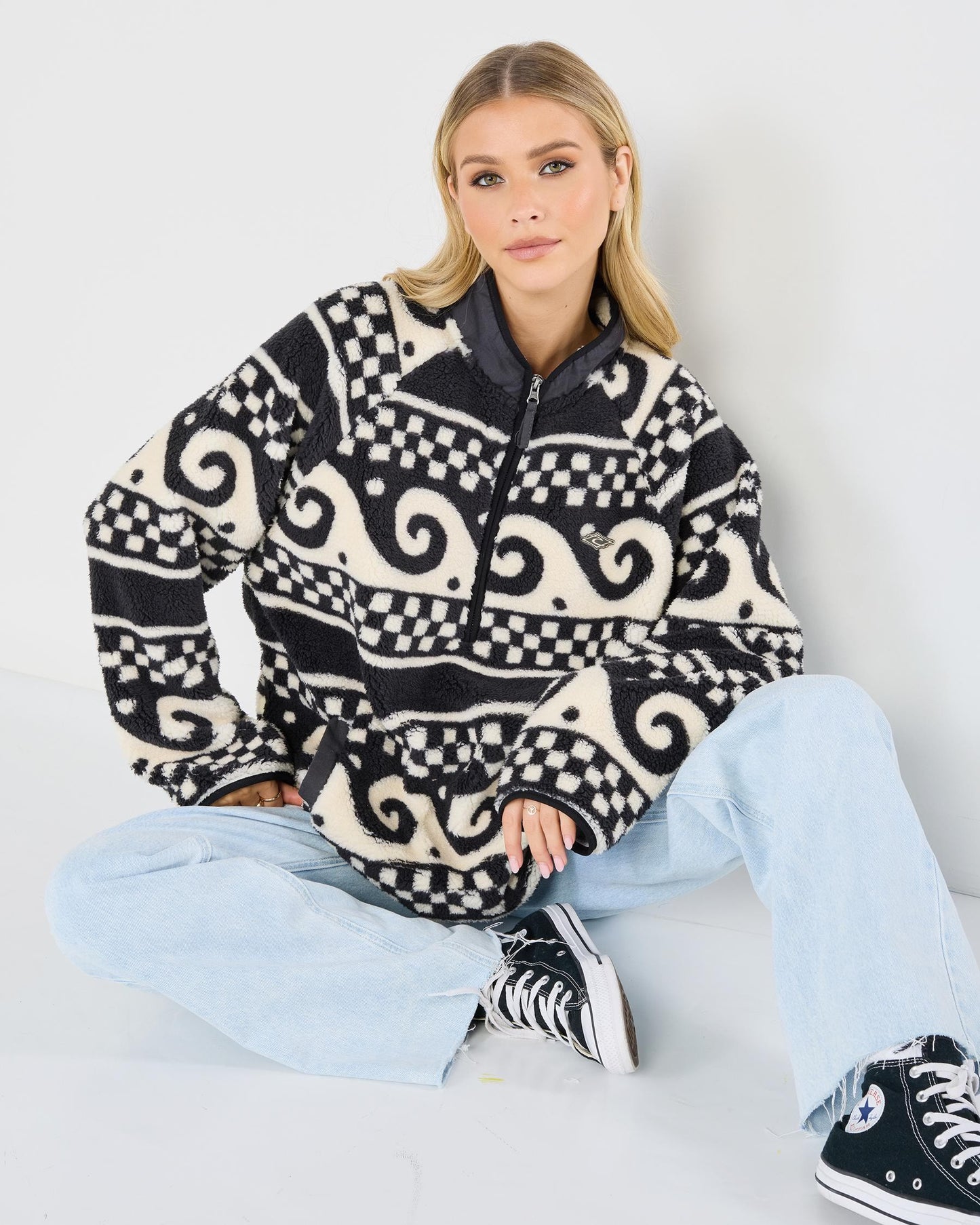 RipCurl san carlos polar fleece 1/4 zip