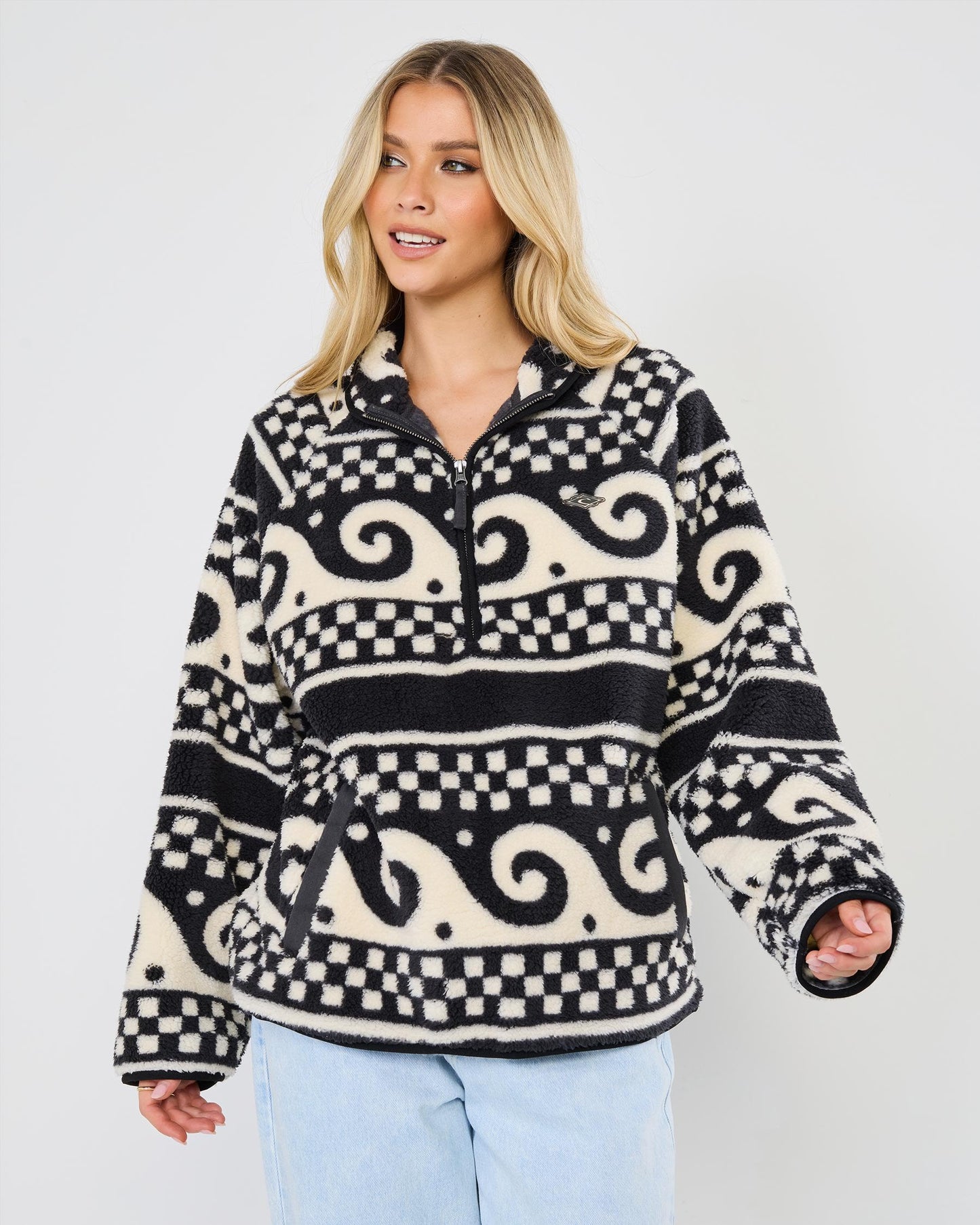 RipCurl san carlos polar fleece 1/4 zip