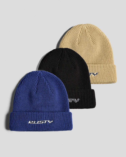 Rusty all time 3pk beanie