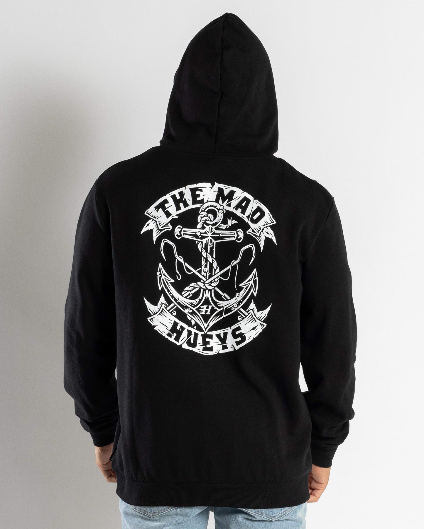 The Mad Hueys drop anchor hood