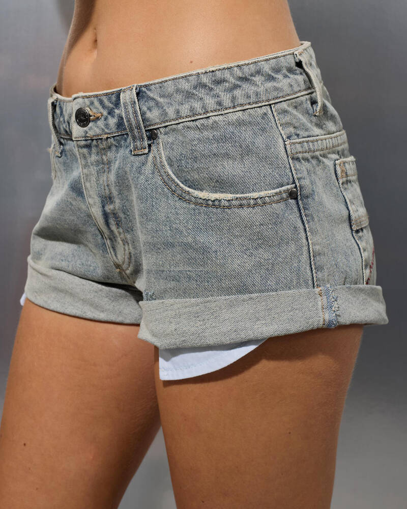 Rusty Norty Phoenix Low Rise Denim Short