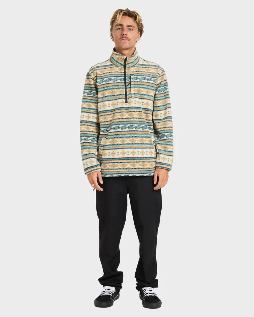 Billabong Boundary Mock Neck Quarter Zip