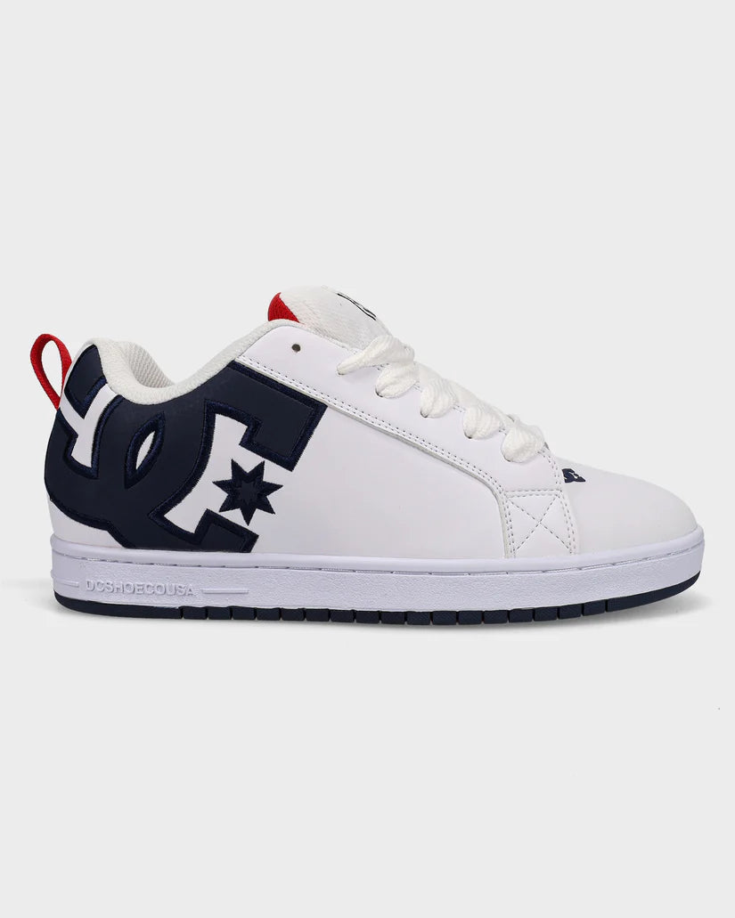 DC Court Graffik White/Navy/Red