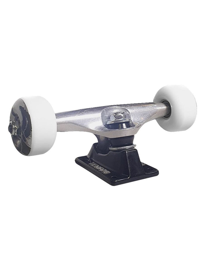 Darkstar Dissent Skateboard Trucks w/Wheel Combo Sz 5.25in Raw/Black