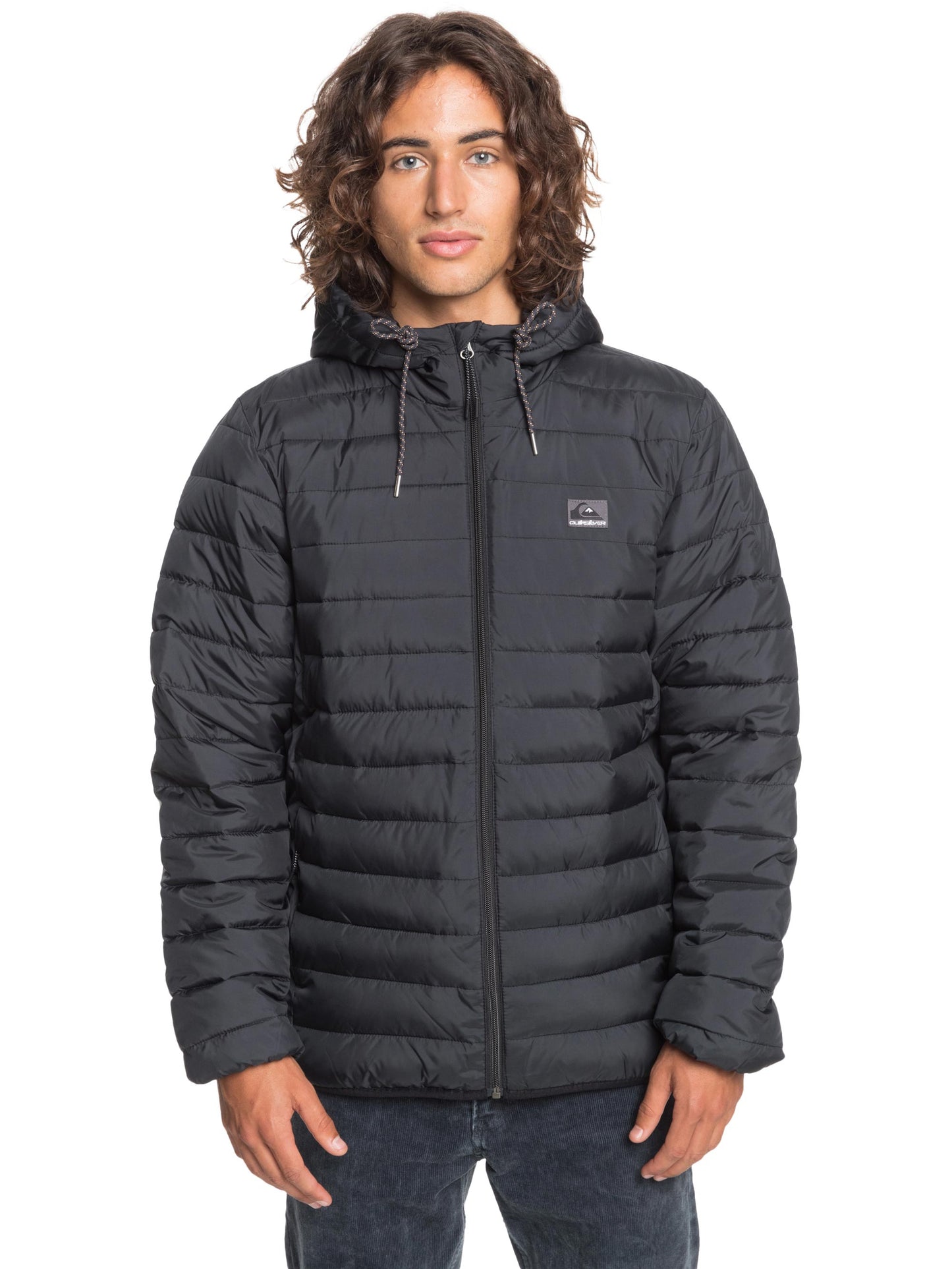 Quiksilver Scaly Hooded Jacket - Black