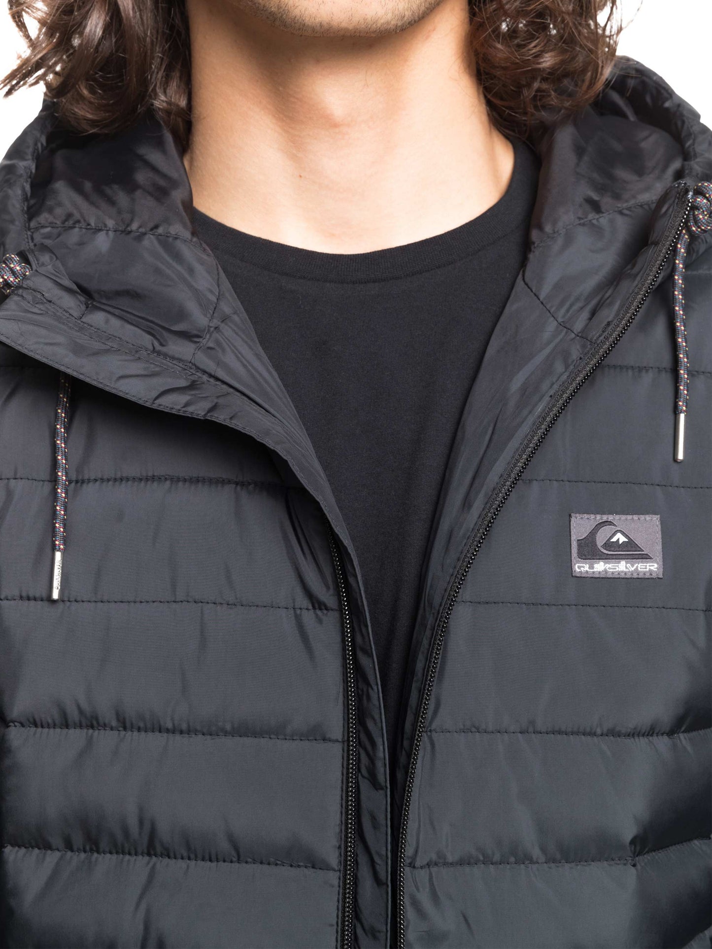 Quiksilver Scaly Hooded Jacket - Black