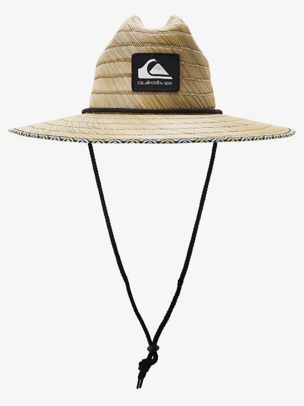 Quiksilver Mens Dredged Straw Lifeguad Hat