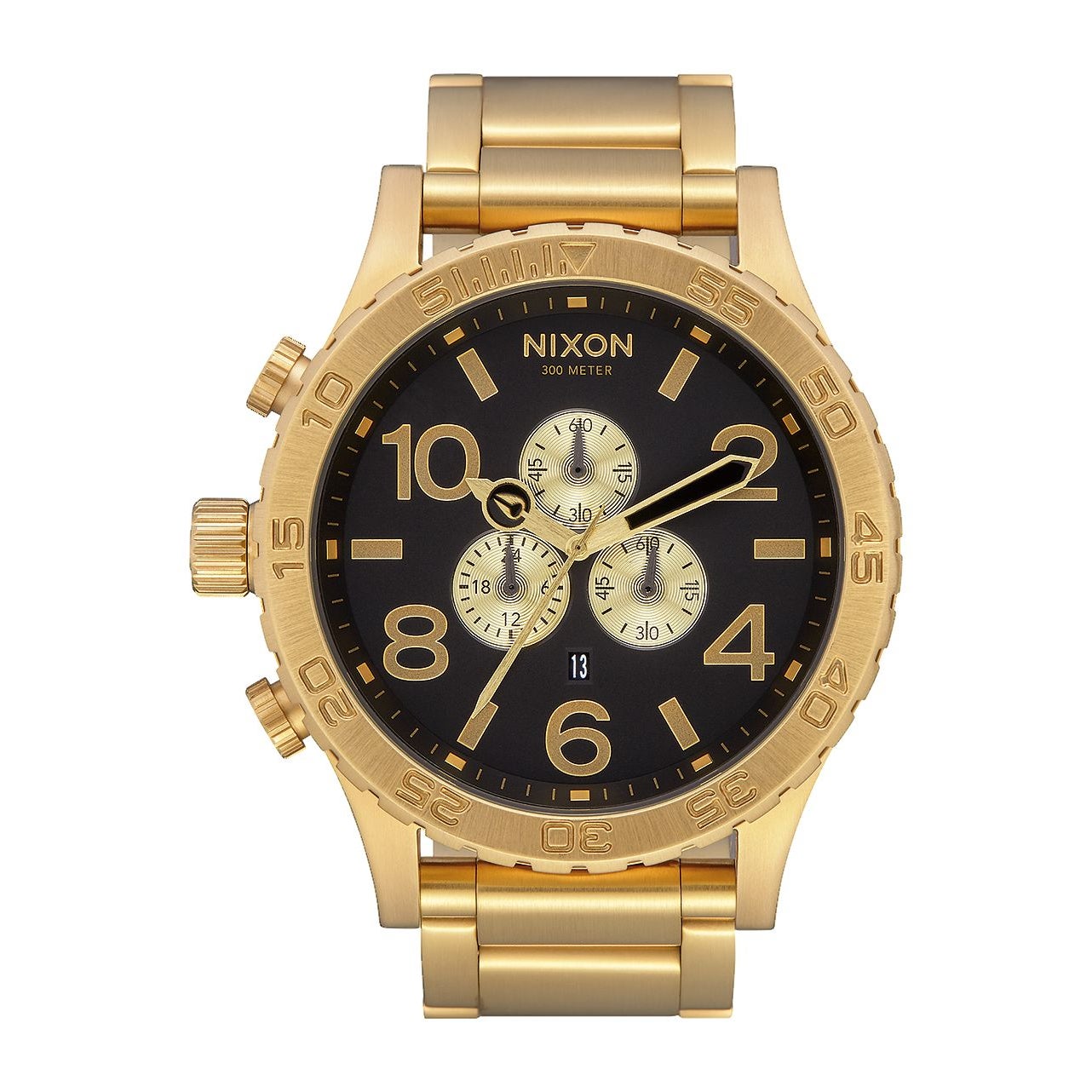 Nixon 51-30 Chrono Watch All Gold / Black