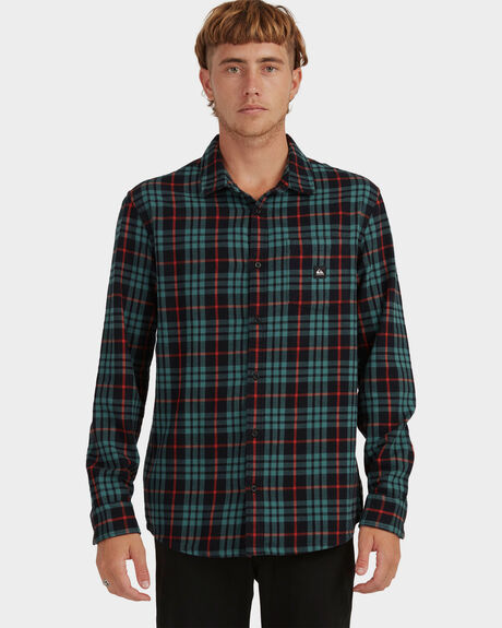Quiksilver Southwest Check Waves Long Sleeve Shirt