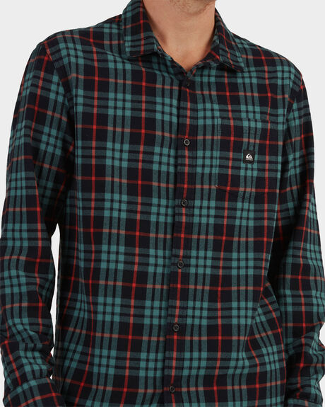 Quiksilver Southwest Check Waves Long Sleeve Shirt