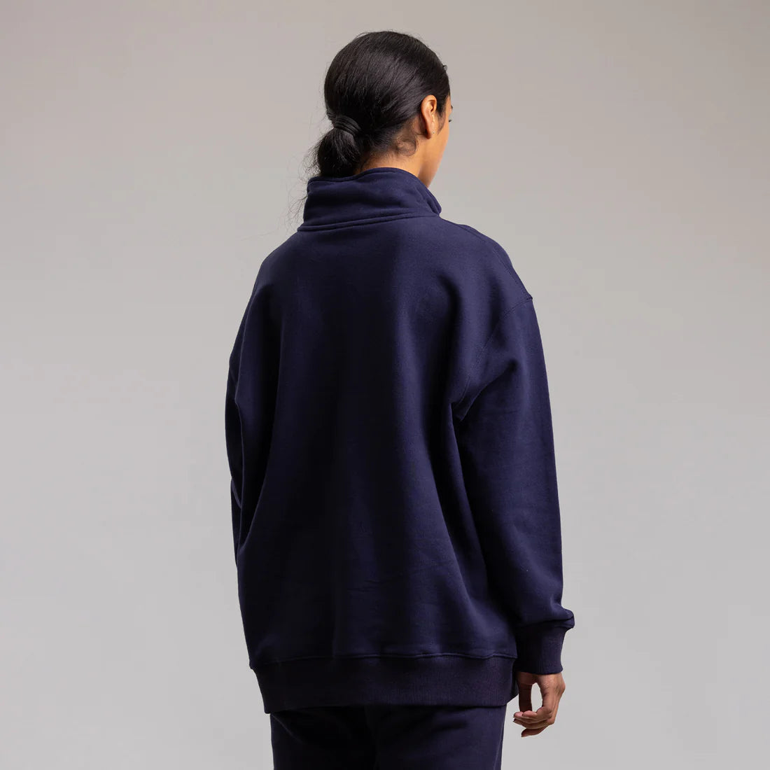 Ilabb IRC Block Quarter Zip- Navy/Blue