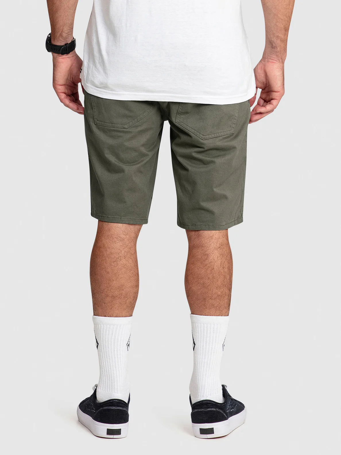 Volcom SOLVER LITE 5 POCKET SHORTS - ARMY GREEN COMBO