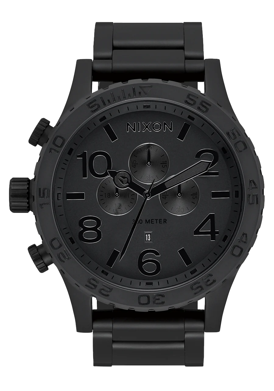 Nixon 51-30 Chrono Watch All Matte Black