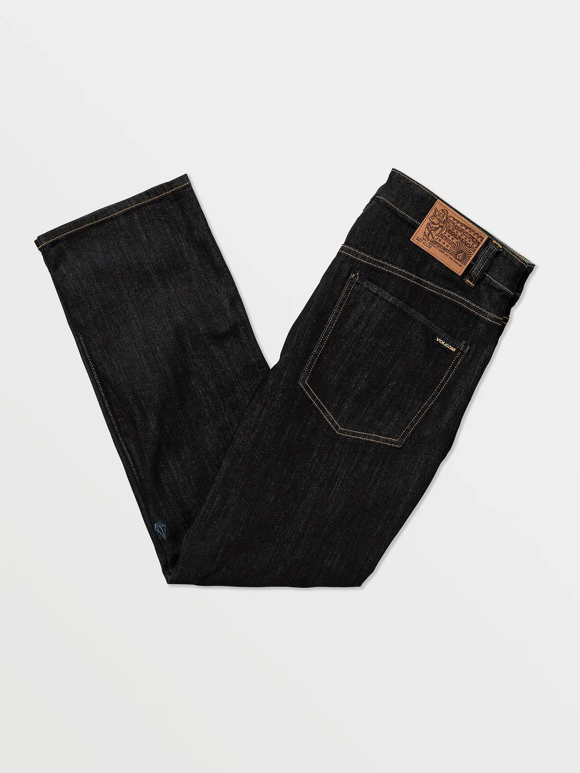 Volcom Skinny - BLK 2x4 Tapered Jeans