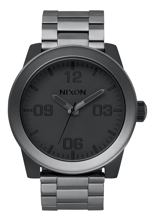 Nixon Corporal SS Watch Matte Gunmetal / All Black