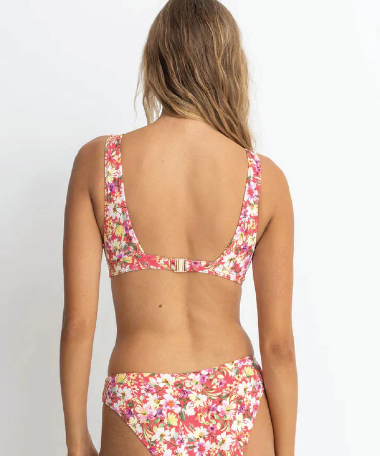 Rhythm Red Bloom Floral Bikini Set