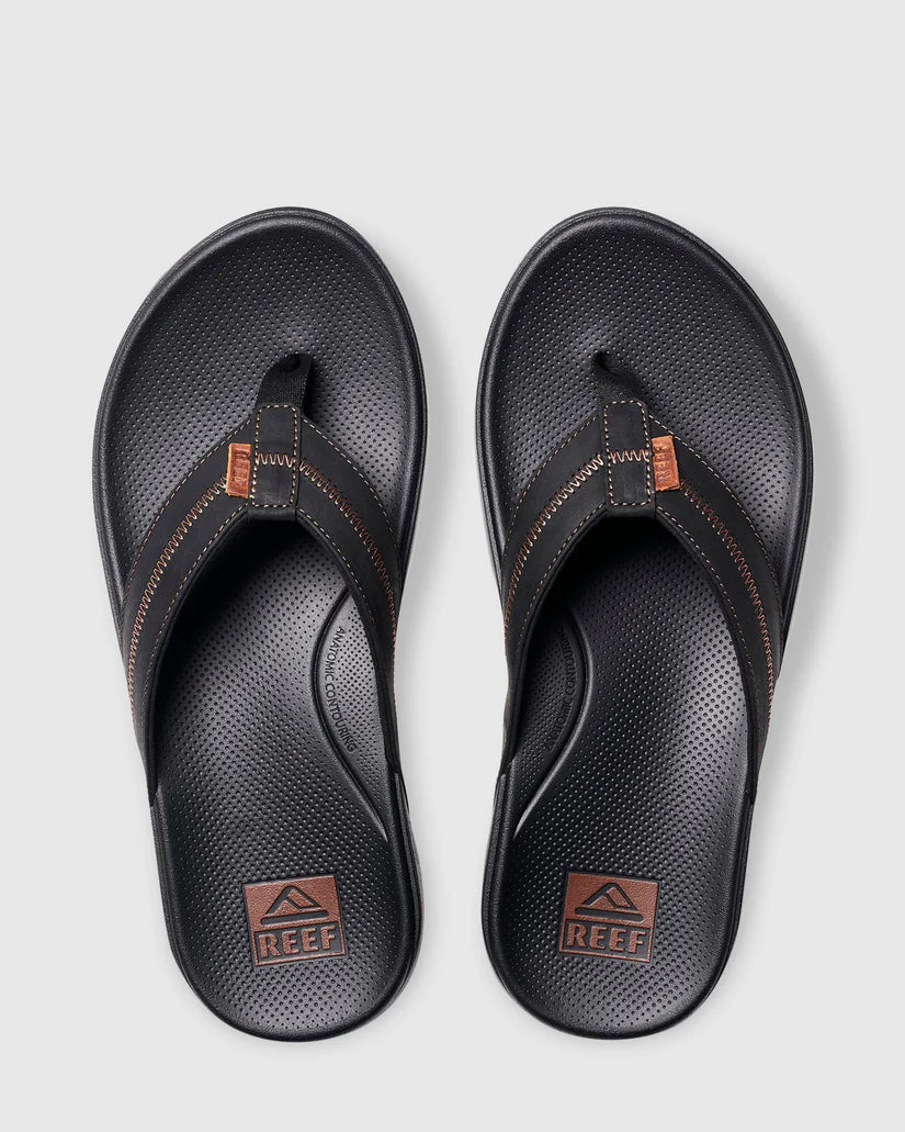 Reef Cushion Phantom Jandal-Black/Coffee