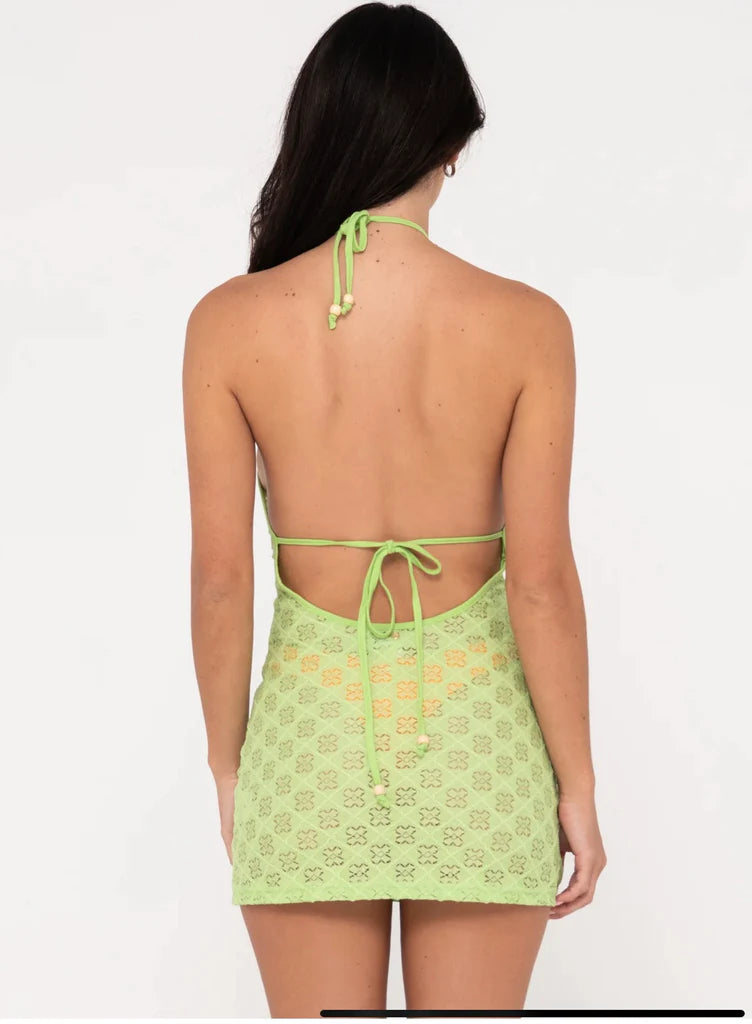 Rusty Dylan Halter Mini Dress