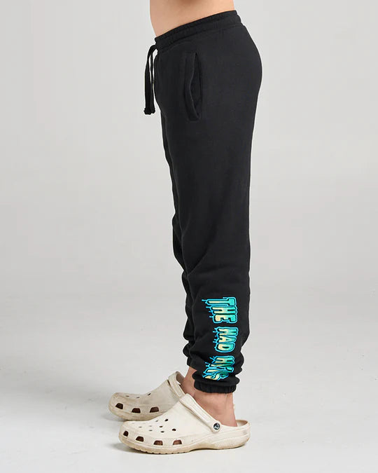 The mad hueys youth black trackpant