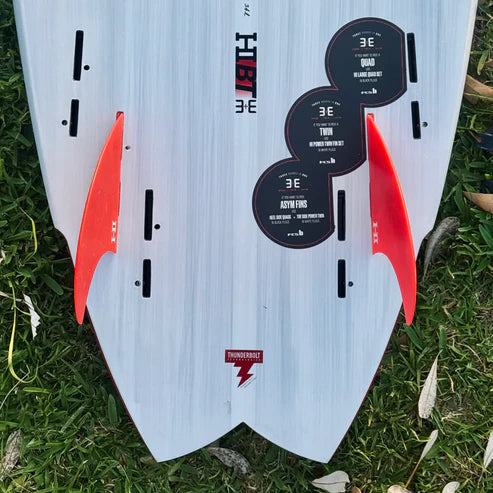 FCS Harley Ingleby Twin Fin- Red