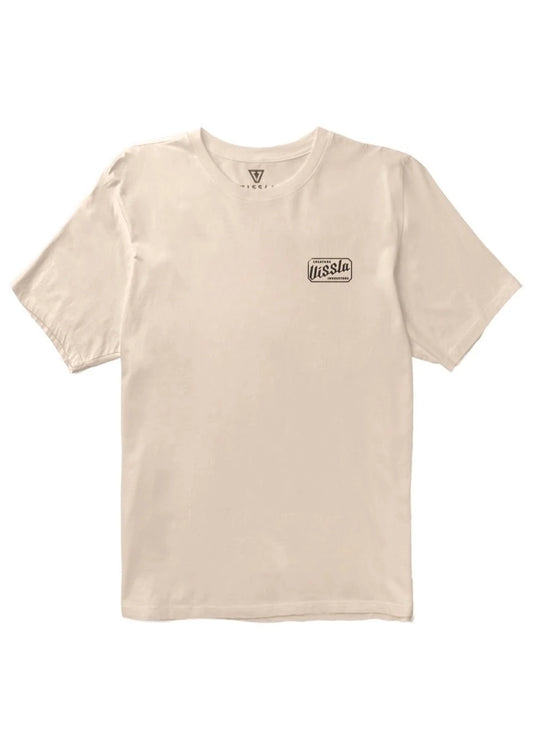 Vissla Heavy Duty Organic Blend SS Tee l Bone
