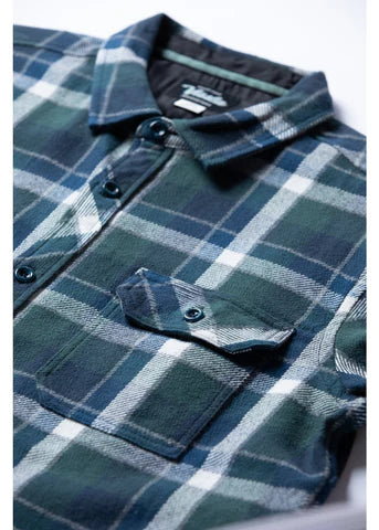 Vissla creators innovators LS flannel shirt
