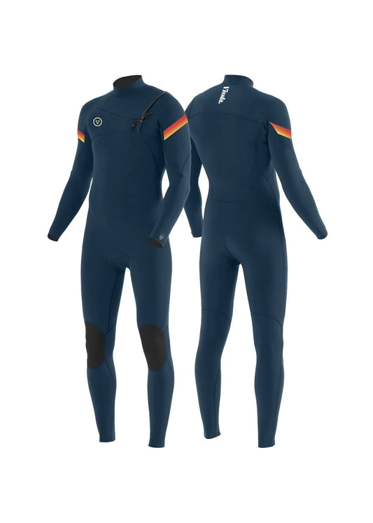 Vissla 7 seas raditude 3/2 full chest zip wetsuit