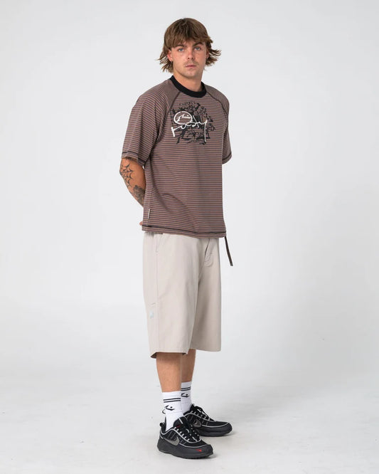 Rusty Riddle Me This Raglan Tee | Pinecone