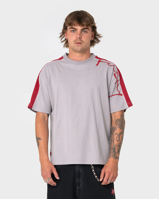 Rusty Lost It Graphic Tee | Stone Grey