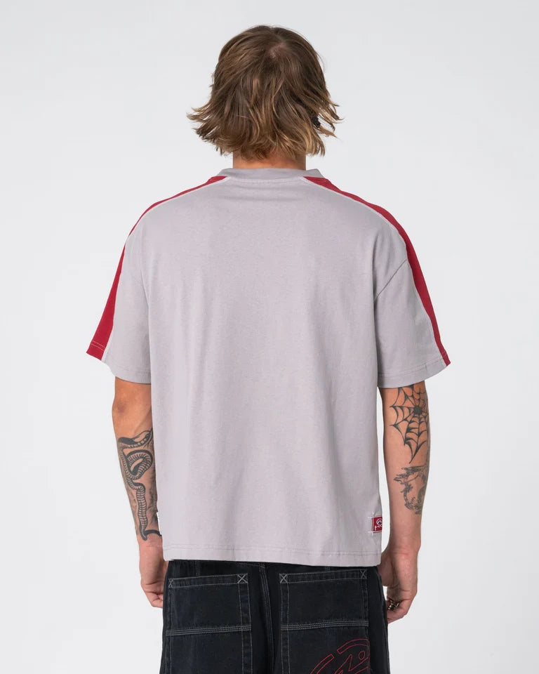 Rusty Lost It Graphic Tee | Stone Grey