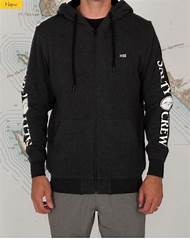 Salty Crew Refuge Sherpa Jacket Black Heather