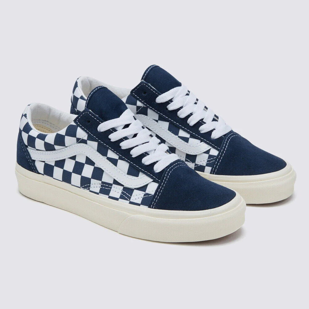VANS Old Skool Checkerboard Dress Blues