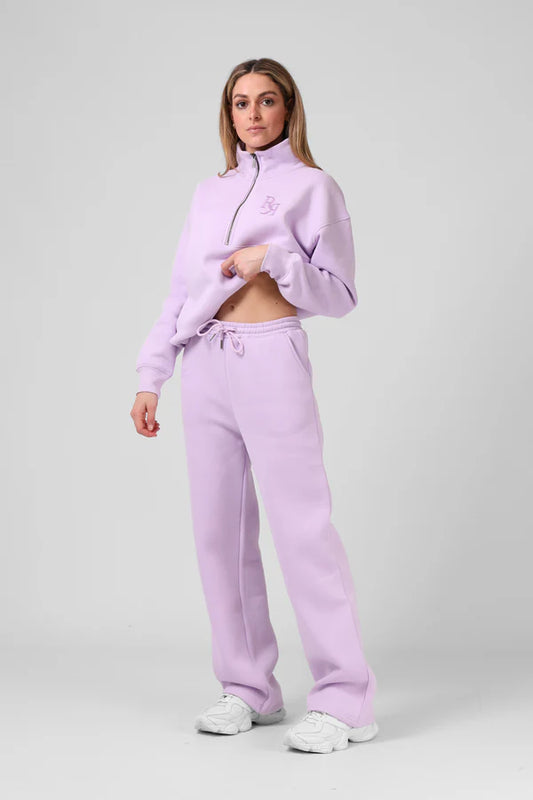 RPM wide leg trackpant- Orchid