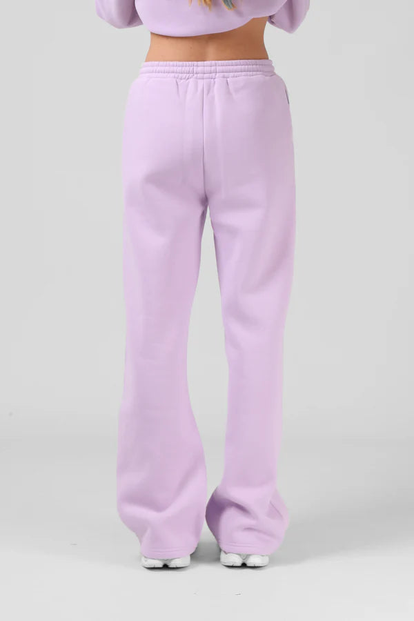 RPM wide leg trackpant- Orchid