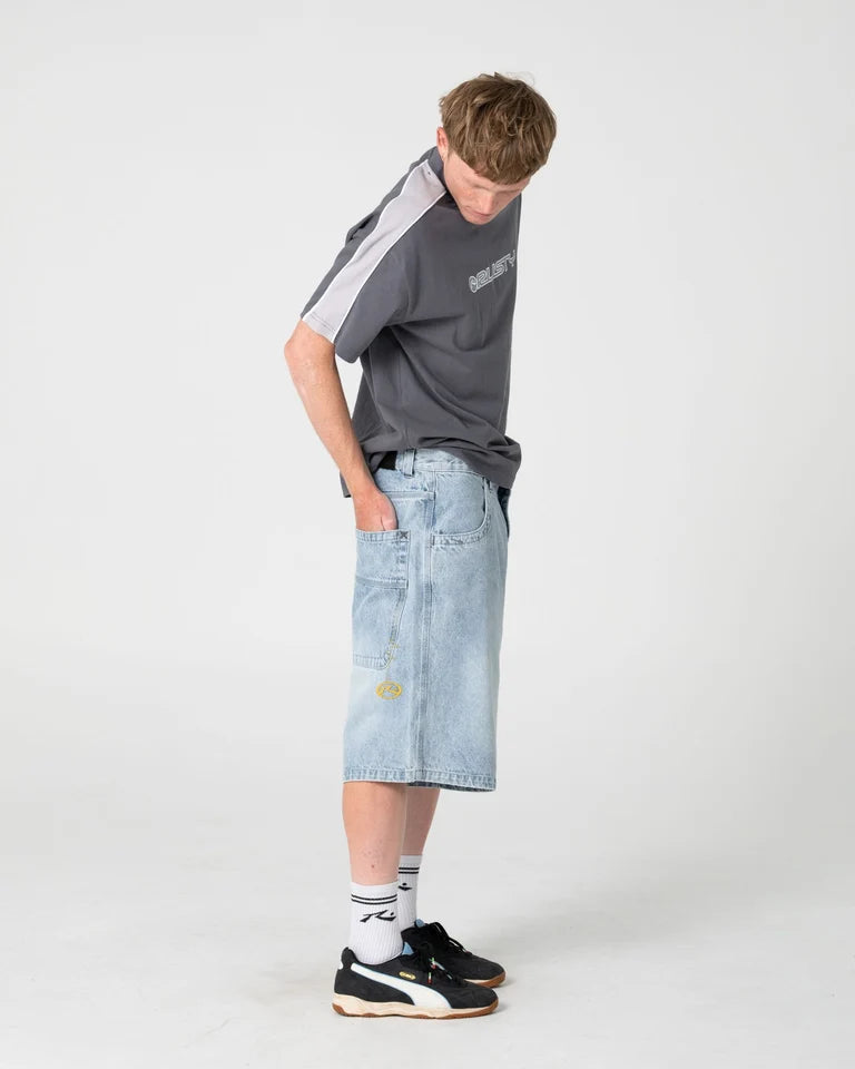 Rusty Alonso Graphic Panel Tee l Steel