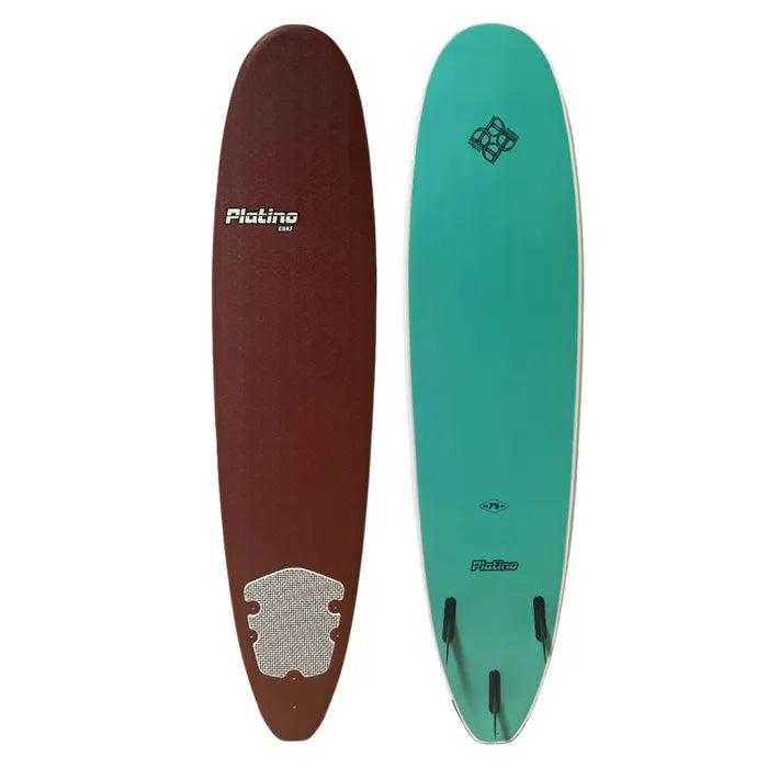 Platino 8ft soft top softboard Az Blue White