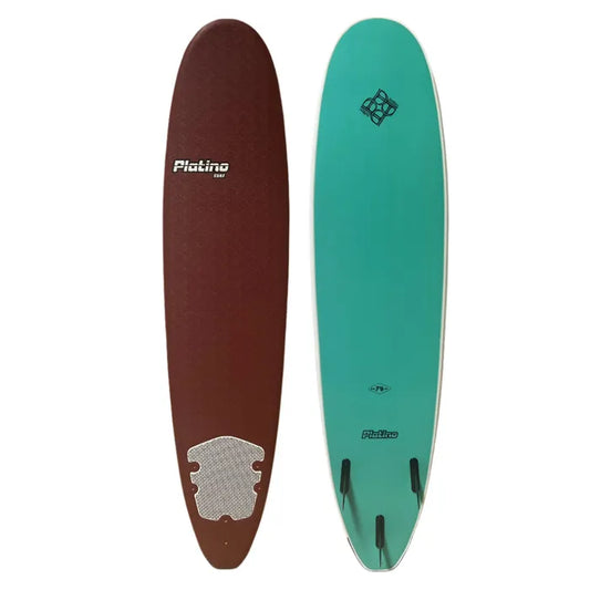 Platino 8ft soft top softboard Az Blue White