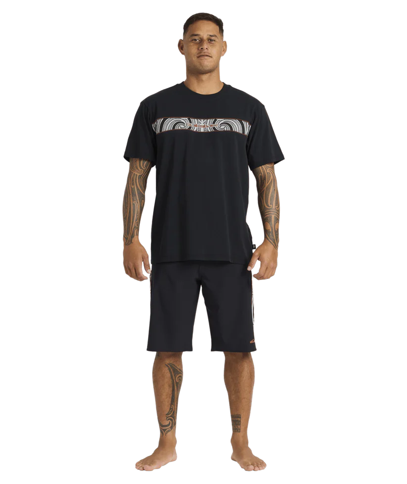 Quiksilver Tai Kehu Takarangi Panel T-shirt - Sum25