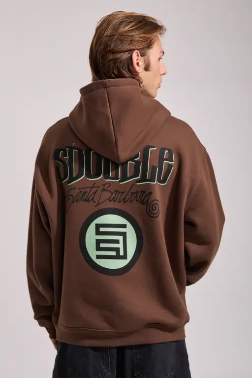 S Double combo platter hood-Chocolate
