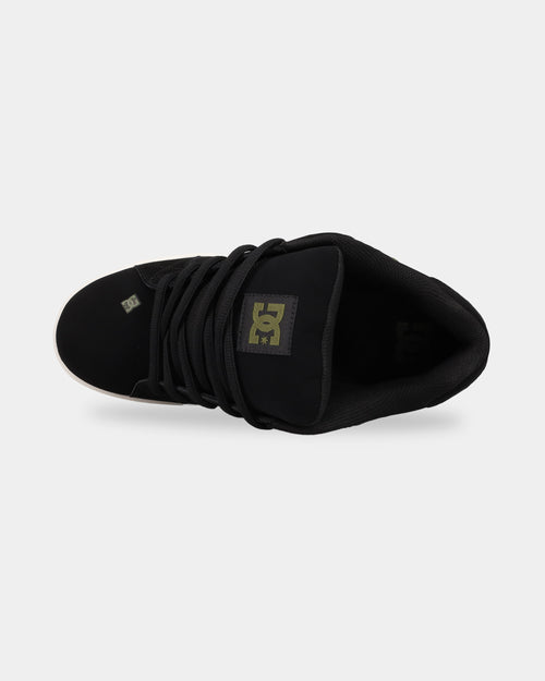 DC Mens Net Sneaker l Black/Off White/Olive