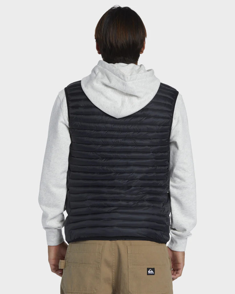 Quicksilver scaly sleeveless vest-Black